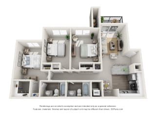 TUSCANY 1 floorplan