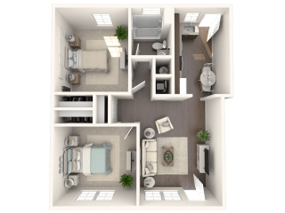 Floor Plan Two Bedroom