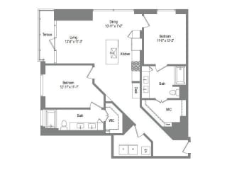 Floor Plan B5C