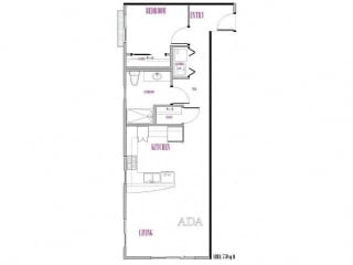 Buckner, 1 br, 1 ba, 770 sq. ft.