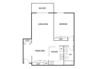 Valley Pond Apartments in Apple Valley, MN 1 Bedroom 1 Bath