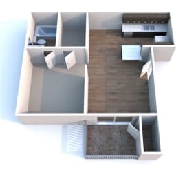 A1 One Bedroom One Bathroom A1 One Bedroom One Bathroom at Autumn Park, Victoria, TX, 77904