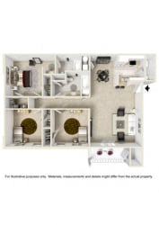 Floor Plan 3 BEDROOM - PHASE I
