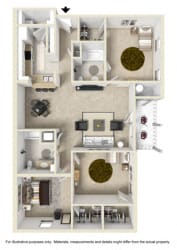 Floor Plan 3 BEDROOM - PHASE II