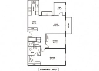 Floor Plan Elm & Redwood