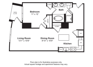 Floorplan Floorplan at Cirrus, Washington