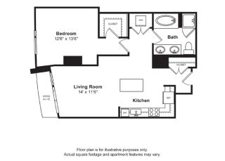 Floorplan Floorplan at Cirrus, WA 98121