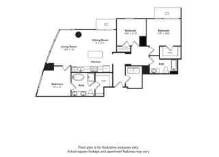 Floorplan Floorplan at Cirrus, WA 98121