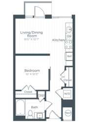 S2 Floor Plan at Highgate at the Mile, Virginia