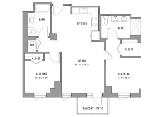 Floor Plan 2A