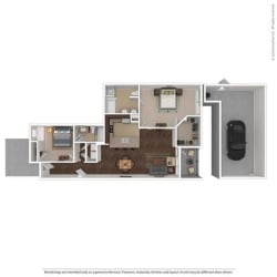 Nova Floor Plan at Orion McCord Park, Little Elm, 75068