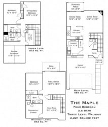 Floor Plan Maple - C