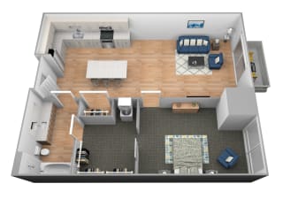 Clearwater River Floor Plan at Shakopee Flats, Shakopee, MN, 55379