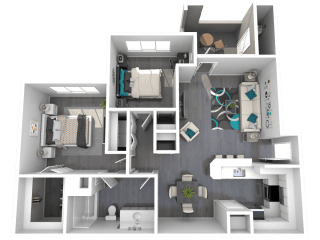 Lazo Apartments Edwards Floor Plan