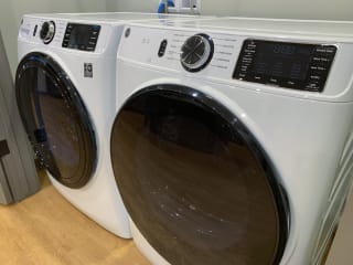 Full size washer and dryer included at Haven at Uptown in Lincoln, Nebraska