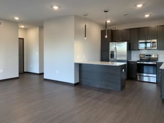 living area nearby the kitchen