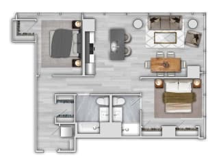 C2-14 floor plan