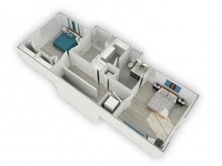 1st Floor and 2nd Floor EVE 2/2 floorplan