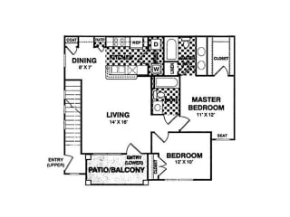 Floor Plan Gathering House Upper
