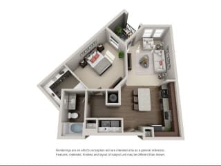 Floor Plan A101-BRK