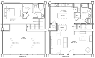 Floor Plan LW7 (Live Work Loft)