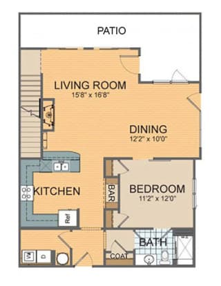 Parkside F3 Townhome- Main Floor at The Residences at Park Place, Leawood, KS