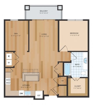 NEW PHASE A2 Floor Plan NEW PHASE A2 Floor Plan at The Residences at Park Place, Leawood, Kansas