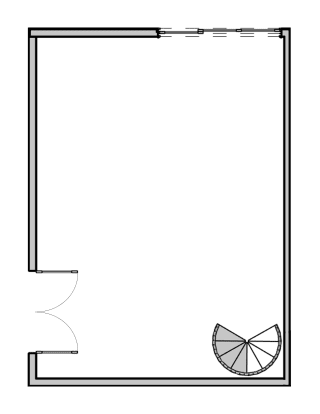 Unit 114/214 Floor Plan Unit 114 Mid Level