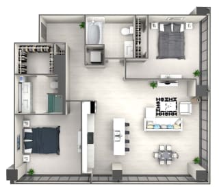 Floor Plan B1