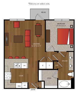 Ella Apartments A11.2 Floor Plan