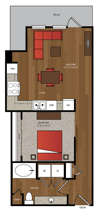 Ella Apartments A4.6 Floor Plan