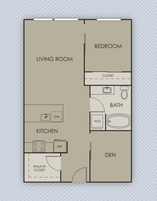 Tempo PDX Apartments C5 Floor Plan