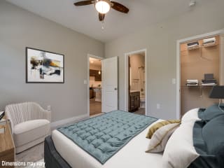 Premier Master Bedroom at Emerald Creek Apartments, Greenville