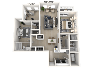 An Aerial View of the Union Floor Plan