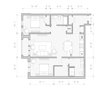 Boulder Commons Richard Floor Plan