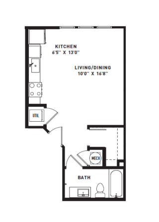 Floor Plan E2 Corporate Gold Utility Package