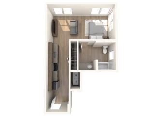 BEAM Apartments S11.1 Floor Plan