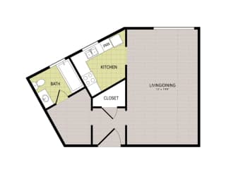 The Broadview Apartments STE Floor Plan