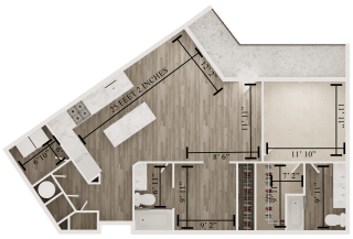 1 bedroom luxury apartment in Overland Park, KS
