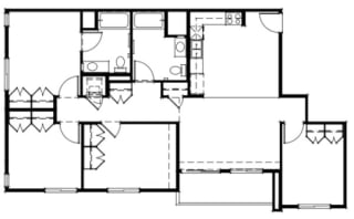 Willow View floorplan image of 4-bedroom B