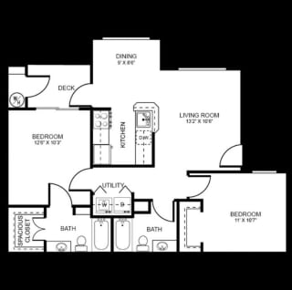 two-bedroom