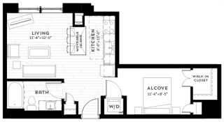 A4 Floor plan A4 Floor plan at Custom House, St. Paul, 55101