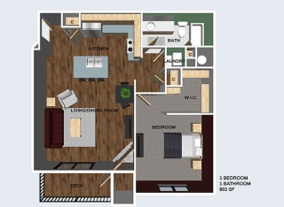 New Castle one bed one bath at flats at 84 New Castle one bed one bath at flats at 84