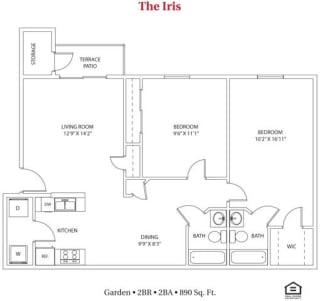 Floor Plan The Iris
