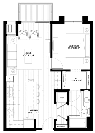 A1.1 floor plan