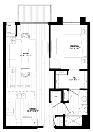 A2.2 floor plan