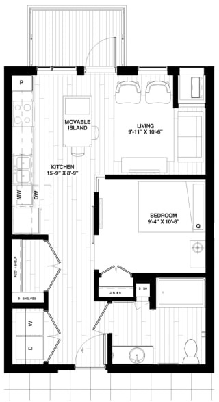 S1 Type A floor plan