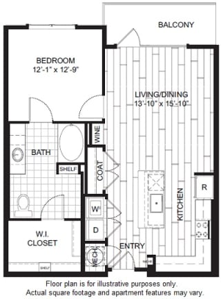 A2 Floor Plan at Windsor CityLine