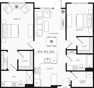 Voda Apartments Floor Plan 24
