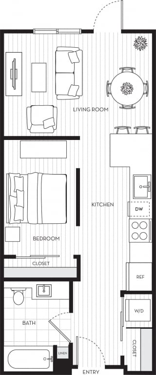 Voda Apartments Floor Plan S12
